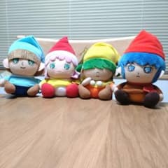 超希少・当時物】とんがり帽子のメモル ぬいぐるみ 4種 タグ付 1993年