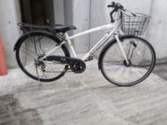 BLACK PANTHER maruishi 丸石サイクル 27インチホワイト - メルカリ