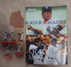 MLB NYヤンキース 松井秀喜 フィギュア/ミズノK-KLUB マガジン - メルカリ