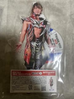 新日本プロレス 棚橋弘至 引退カウントダウンくじ BIGアクリルスタンド