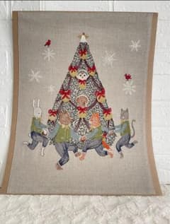 新品 コーラル＆タスク 刺繍クリスマスアート - メルカリ