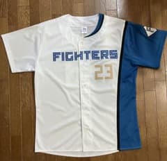 北海道日本ハムファイターズ 伏見寅威選手 レプリカユニフォーム M