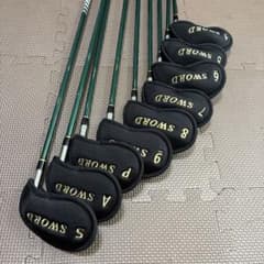 希少・美品】KATANA SWORD LX9 ユーティリティ型アイアン9本 - メルカリ