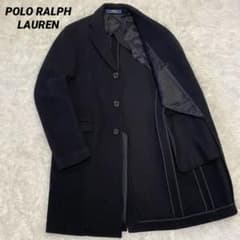 希少】ポロラルフローレン チェスターコート 近年モデル 比翼 青タグ