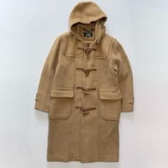 美品NEW YORKER ムーアブルックダッフルコートSサイズ キャメル ウール