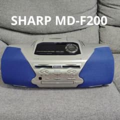 SHARP MD-F200 ポータブルコンポ ジャンク - メルカリ