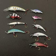 フィシィングルアー バルサミノー ハンドメイドミノー - メルカリ