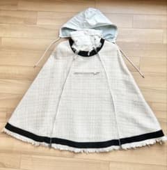 お値下げ！Sacai サカイ ホワイト ポンチョ ケープ コート - メルカリ