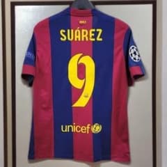 バルセロナ スアレス 2015年 半袖 シャツ - メルカリ