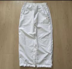 NIKE ナイロンパンツ Y2K archive ホワイト ポーカーズ - メルカリ