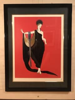 エルテ 「グラマー」 シルクスクリーン 直筆サイン・エディション