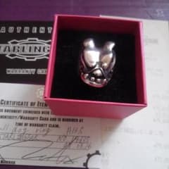 美品 廃盤 STARLINGEAR BULLDOG 犬 リング 36g - メルカリ