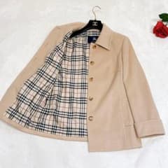 未使用✨ バーバリー ロンドン アンゴラ ステンカラーコート ノバ