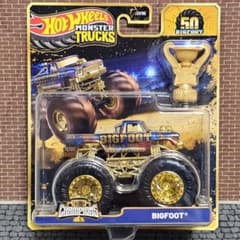 ホットウィール モンスタートラック ビッグフット 50周年 ゴールド