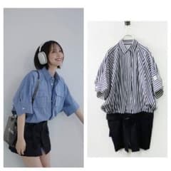 sacai サカイ THOMAS MASON ハーフスリーブシャツワンピース - メルカリ