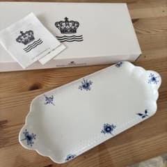 ロイヤルコペンハーゲン ブルーパルメッテ ブロッサム トレイ 28cm