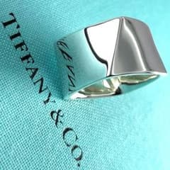 ☆SALE☆【ティファニー】フランクゲーリー トルク ワイド リング 11