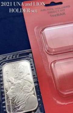 ウナとライオン 純銀 バー 2021年 ケース付き - メルカリ