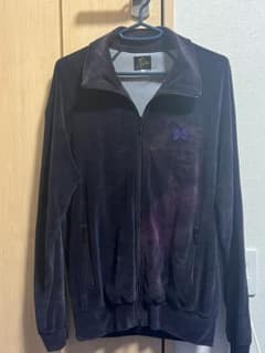 Needles ベロアトラックジャケット パープル 世界の終わり深瀬さん着用