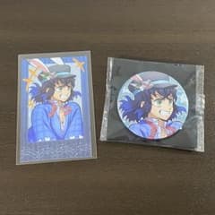 鬼滅の刃 嘴平伊之助 卯年 AGF 2023 缶バッジ チェキ風カード - メルカリ