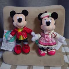 ディズニー パルパルーザ ぬいぐるみバッジ ミッキー ミニー - メルカリ