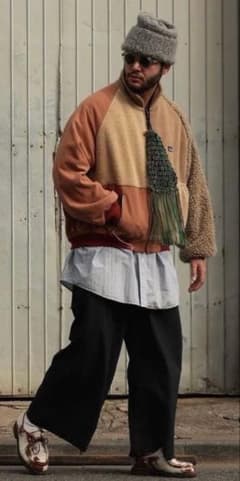 名作】Patagonia giletリメイクフリースジャケット SILLAGE - メルカリ