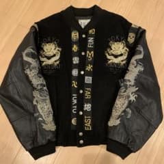 最終値下！KANSAI 刺繍スタジャン - メルカリ