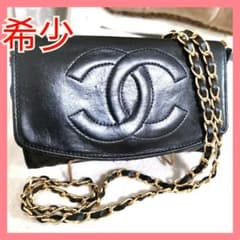 HRy様専用! シャネルCHANEL ポーチ新品ショルダー黒鑑定済!ココマーク