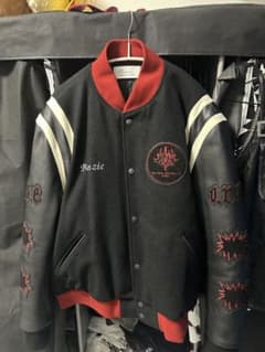 Azuma. PACHED LETTER JACKET - メルカリ