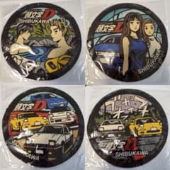 41【新品4種セット】頭文字D 渋川市限定 マンホールハンドタオル