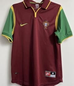 ⚠️レア ポルトガル代表 ホーム 1998 復刻ユニフォーム ナイキ - メルカリ