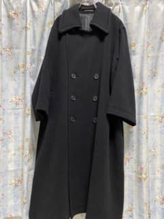 ヨウジヤマモト オーバーサイズダブルメルトンロングコート - メルカリ