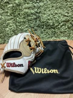 Wilson A2000 H12 硬式グラブ ホワイトSS×キャメル - メルカリ