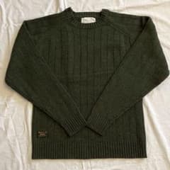 2】WTAPS ニット セーター カーキ グリーン デッキ クルー - メルカリ