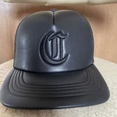 COOTIE レザーブラックキャップ kj 森下直哉 - メルカリ