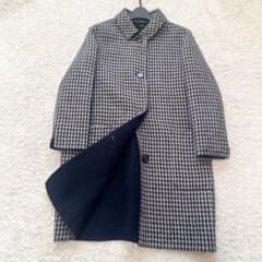 MAXMARA クチートアマーノ ダブルフェイスコート 千鳥格子 アルパカ 42