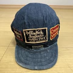 DENIM DUNGAREE ワッペン付きデニムキャップ 52サイズ 貴重 - メルカリ