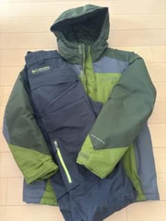 160㎝ Columbia スキーウェア上下セット - メルカリ