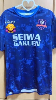 聖和学園 練習着 紺色 半袖 Lサイズ - メルカリ