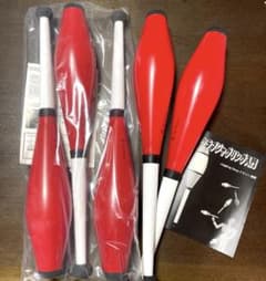 ナランハ 本格ジャグリングクラブ 5本セットトジャグリング本付き