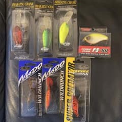 新品] [未開封] イマカツ エバーグリーン クランクベイト 7点セット