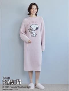 ジェラピケ スヌーピーコラボ ルームウェアベビモコジャガード