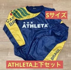 ATHLETA ピステ上下 ネイビー/イエロー - メルカリ