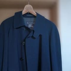 や*ー様 高島屋で20万位で購入品ビンテージBurberry ネイビー チェスタ