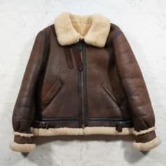 90s USA製 ゴールデンベア B-3 リアルムートンジャケット L相当 - メルカリ