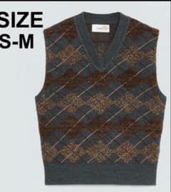 新品 SOSHIOTSUKI ZARA ニットベスト S-M ソウシ オオツキ - メルカリ