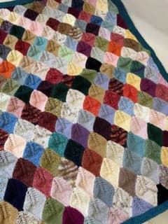 ハンドメイド マルチ フリーケット ソファーカバー 膝掛け 手編み