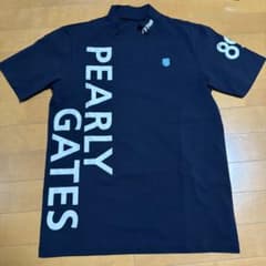 PEARLY GATES パーリーゲイツ 半袖モックネックシャツ サイズ4 - メルカリ