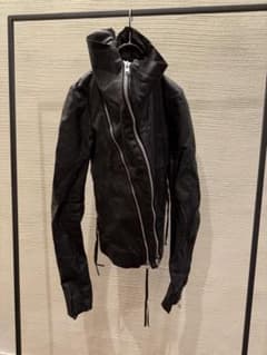 00s archive ekam leather gimmick jacket - メルカリ