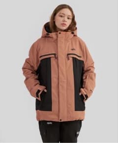 エヌスリーNNN 韓国スノボウェア ジャケット ピンク - メルカリ